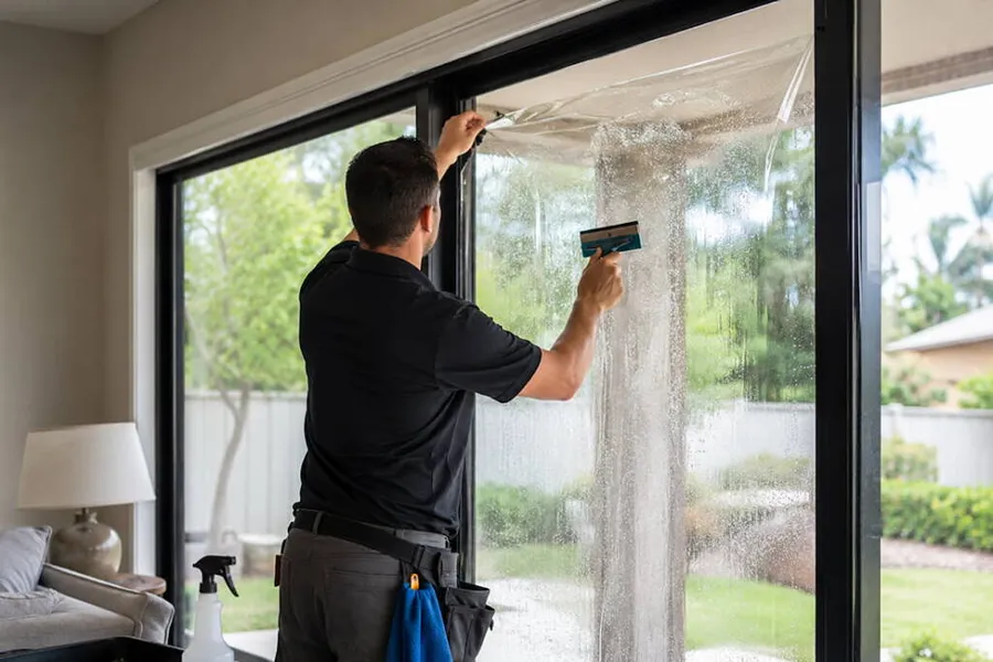 House Window Tinting Film Installation Dubai