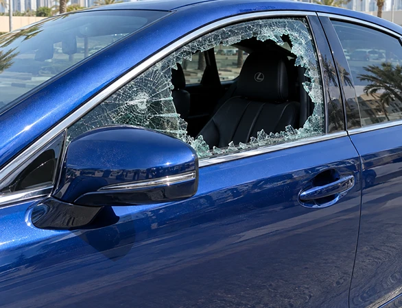 Driver Side Front Window